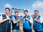 侯力台中新秀！台中四青年戰將與侯盧合體看板拚團結氣勢