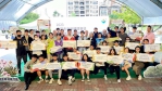 青年團隊打造柳堤公園永續景觀  屏科大農園生產系作品〈徒步•林里城〉奪冠