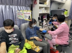 高鐵嘉義站舉辦「寒冬送暖 捐血傳愛」  員工和旅客與鐵路警察局太保派出所等紛響應