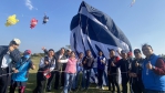 楊瓊瓔邀專業風箏團隊展演  全球最大30米藍鯨放飛后里天空