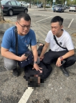 民眾與幾方合作釣出二名車手予以逮捕送辦