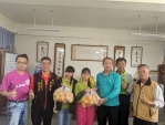 台南體育志工結合太安宮送偏鄉小校柑桔讓師生滿心歡喜