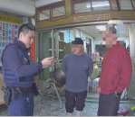 失智老翁路中徘徊  清水警民合作助安全回家過年