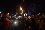 新竹北埔正月十五油笐火   照亮純樸客家小鎮