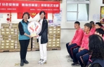 兒童及老人照護協會捐贈牛乳　溫暖嘉義縣各身障社福單位