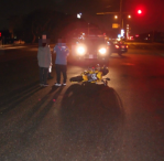 梧棲區發生機車與曳引車碰撞事故導致外籍騎士受傷