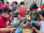 關懷弱勢家庭及獨居老人  台中市大安區安中社區舉辦「113年安中社區關懷弱勢暨送粽子傳愛心活動」
