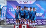 全國中等學校自由車錦標賽公路賽，彰化縣代表隊大放異彩。（照片縣府提供）