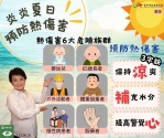 未來一周高溫恐達35°C    中市衛生局提供3招預防熱傷害