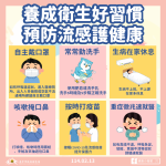 國內流感及腹瀉疫情上升  中市衛生局長曾梓展籲市民落實良好個人衛生習慣