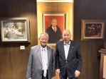 師恩浩蕩、師生情深 謝孟雄董事長與林昭庚院士結緣中國醫大、重逢實踐大學，共論學術傳承與創新發展