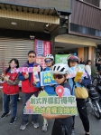 響應「2025萬眾騎BIKE活動」   大甲地所宣導制式界標埋設