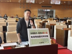 民進黨台中市議員曾威關注中市東海殯儀館改建提出質詢