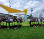 新港鄉「童」樂新據點啟用 嘉民行政園區兒童遊戲場剪綵