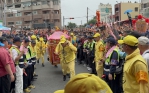 白沙屯媽祖進香湧入數十萬人潮　北港警方全力維持交通秩序