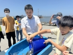 台電攜手地方於台中麗水舉辦魚苗放流活動 共同守護海洋資源