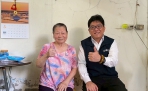 獨老是寶   新竹郵局吳進益局長拜託同仁多探視