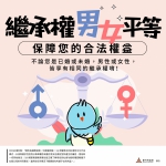 新竹市不動產繼承男多於女   邱臣遠強調落實繼承性別平權