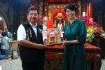 白沙屯媽祖5月到南投 縣長許淑華赴苗栗答謝神恩