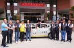 中市清水區高美五里聯防里隊成立市府補助新購巡邏車