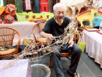 薪傳不輟   新竹市98歲蕭在淦藝師親授技藝