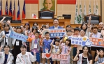 （影音）／雲林家扶一日小小議員體驗營　黃凱陪孩子一起築夢讓希望深植雲林
