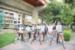 「騎」出台中新綠意！副市長黃國榮：暢遊綠空廊道感受城市魅力