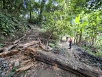 青桐林北坑溪環狀步道封閉    民進黨議員張芬郁爭取修復籲山友暫不前往