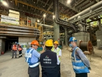 中市環保局長陳宏益親率隊現勘中火燃氣機組  要求台電全面停機嚴格檢查
