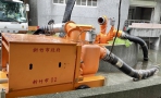 宜蘭豪雨淹水   新竹市緊急支援大型抽水器具