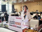 國民黨市議員邱愛珊關切「校園營養午餐供應與在地農業鏈結」議題