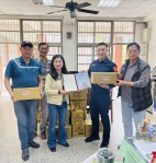 求學路上不孤單！龍津派出所攜手警友站警民連兩年捐物資  守護126名學子過冬