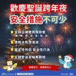 歡樂聖誕跨年不忘安全性行為  中市衛生局籲全程正確使用保險套防範性病傳染