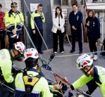 新竹市三民消防分隊空間老舊   高虹安承諾整建支票兌現了