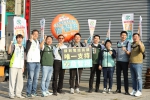 多位議員跨區力挺   詹智翔清晨山城站路口拉票   展現「山城『翔』骨力」