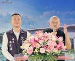 大甲媽前進新港會香必經崙子大橋 第一階段新橋通車交維轉換 陳文忠議員激動見證