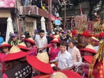 傳承205年香火不輟！ 台中樂成宮「旱溪媽祖」今起駕出巡賜福 盧秀燕祈三願：盼國泰民安、風調雨順