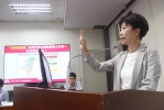 立法委員陳亭妃質詢政院台南缺水情況