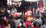媽祖聖誕大甲鎮瀾宮舉行媽祖祝壽科儀陪祭信眾如潮