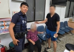 深夜守候不缺席　潭子警陪伴迷失嬤平安返家