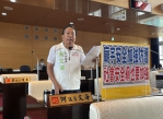 民進黨台中市議員何文海關切台中市重要信仰中心萬和宮遭破壞  中市府民政局：協助廟方復原、強化宮廟巡邏