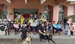 響應警察節！黃佳恬議員帶領小小萌警出任務，安全教育向下扎根