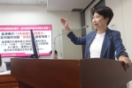 陳亭妃表示台南仁德工業區豪雨成災協助紓困