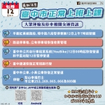 巴威颱風警報解除　中市府提醒紅黃線停車車輛12日上午7時前駛離　公車、YouBike恢復營運
