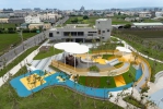 中市梧棲「鴨母寮公園」斥資1.3億元打造「風」主題全齡共融新地標