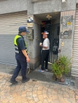 8旬迷途翁來回早餐店多趟   豐原警頂烈日循線助返家