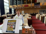 營養午餐剩食多　民進黨台中市議員鄭功進呼籲校園補助廚餘機提解方