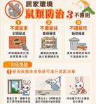 有效防鼠日常做起 嘉義市環保局宣導落實「三不原則」