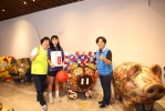 也是賽神豬！義民創藝展開幕   百件神豬各領風騷