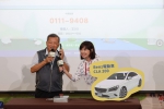 「好嗨森」2026南投健行節熱力起走 啟動記者會同步抽出好康月特大獎電動賓士 （圖4縣府提供）